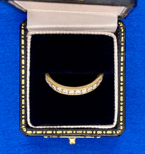 Load image into Gallery viewer, Half Eternity Diamond Ring in 18ct Yellow Gold