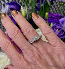 Load image into Gallery viewer, Diamond Solitaire Ring in 14ct White Gold