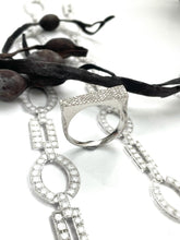 Load image into Gallery viewer, Diamond Ring Set in 18ct White Gold
