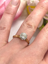 Load image into Gallery viewer, Preloved stunning diamond solitaire ring.