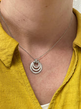 Load image into Gallery viewer, Diamond Pendant Set in 18ct White Gold