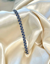 Load image into Gallery viewer, Exceptional and Unique Blue Sapphire and Diamond Bracelet Set in 18ct White Gold