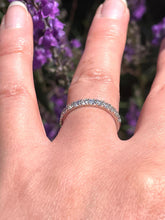 Load image into Gallery viewer, Half Eternity Ring Set in Platinum