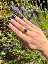 Load image into Gallery viewer, 18ct Gold Amethyst Ring – 4.5ct Oval Amethyst