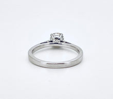 Load image into Gallery viewer, Solitaire Diamond Ring in 18ct White Gold