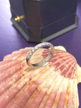 Load image into Gallery viewer, Half Eternity Ring Set in Platinum