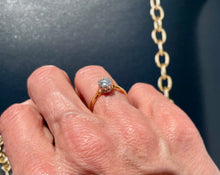 Load image into Gallery viewer, Solitaire Diamond Ring in 18ct Yellow Gold