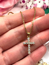 Load image into Gallery viewer, Diamond Cross Pendant