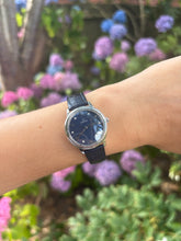 Load image into Gallery viewer, Omega Blue Dial Diamond Dress Watch – Complete Set | Box & Papers