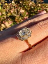 Load image into Gallery viewer, Diamond Cluster Ring
