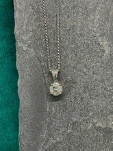 Load image into Gallery viewer, 1.07ct Diamond Solitaire Pendant with 18ct White Gold Chain