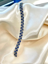 Load image into Gallery viewer, Exceptional and Unique Blue Sapphire and Diamond Bracelet Set in 18ct White Gold