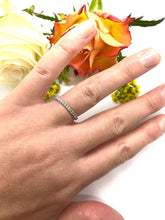 Load image into Gallery viewer, Stunning 3/4 Eternity Ring Set in Platinum
