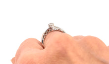 Load image into Gallery viewer, Diamond Solitaire in 9ct White Gold