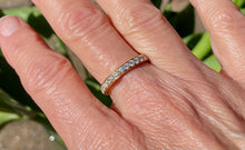 Load image into Gallery viewer, Half Eternity Diamond Ring in 18ct Yellow Gold