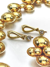 Load image into Gallery viewer, Diamond Earrings Set in 18ct Yellow Gold