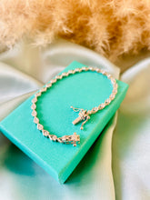 Load image into Gallery viewer, Silver & Cubic Zirconia Bracelet
