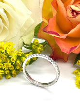 Load image into Gallery viewer, Stunning 3/4 Eternity Ring Set in Platinum