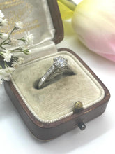 Load image into Gallery viewer, Art Deco Diamond Ring Set in Platinum