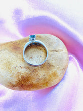 Load image into Gallery viewer, Aquamarine and Diamond Ring in 18ct White Gold