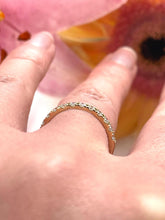 Load image into Gallery viewer, Half Eternity Diamond Ring Set in 18ct Yellow Gold