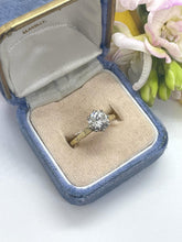 Load image into Gallery viewer, Preloved stunning diamond solitaire ring.