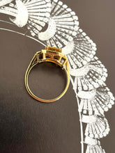 Load image into Gallery viewer, Yellow Sapphire and Diamond Ring