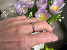 Load image into Gallery viewer, Diamond and Platinum Band