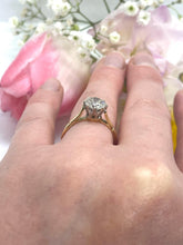 Load image into Gallery viewer, Preloved stunning diamond solitaire ring.
