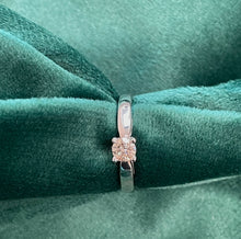Load image into Gallery viewer, Solitaire Diamond Ring in 9ct White Gold