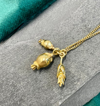 Load image into Gallery viewer, Heather Pendant with Diamonds in 18ct Yellow Gold