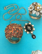 Load image into Gallery viewer, French Pearl & Diamond Pendant