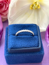 Load image into Gallery viewer, Platinum Half Eternity Ring