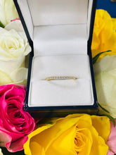 Load image into Gallery viewer, Half Eternity Diamond Ring Set in 18ct Yellow Gold