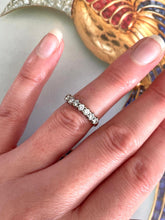 Load image into Gallery viewer, 7 Stone Diamond Ring