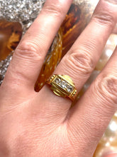 Load image into Gallery viewer, Diamond Ring Set in 18ct Yellow Gold