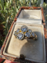 Load image into Gallery viewer, 18ct Gold Diamond Bubble Ring