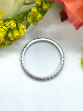 Load image into Gallery viewer, Stunning 3/4 Eternity Ring Set in Platinum