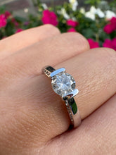 Load image into Gallery viewer, Diamond Solitaire Ring in Platinum