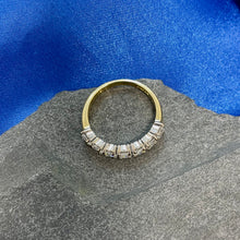 Load image into Gallery viewer, 7 Stone Diamond Ring in 18ct Yellow Gold