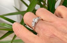 Load image into Gallery viewer, Trilogy Diamond Ring in 18ct White Gold