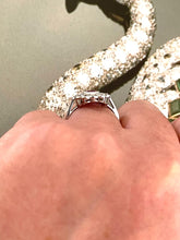 Load image into Gallery viewer, Beautiful Pink Sapphire & Diamond Ring in Platinum