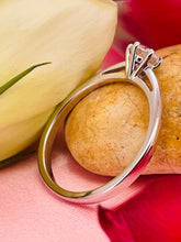 Load image into Gallery viewer, Solitaire Diamond Ring in 18ct White Gold