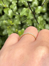 Load image into Gallery viewer, Half Eternity Diamond Ring Set in 18ct Yellow Gold