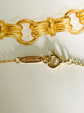 Load image into Gallery viewer, Tiffany & Co Pendant Set in 18ct Yellow Gold