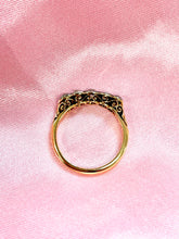 Load image into Gallery viewer, Edwardian Old Cut Diamonds 5 Stone Ring in 18ct Yellow Gold and Platinum