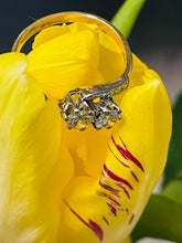 Load image into Gallery viewer, Crossover Diamond Ring in 18ct Yellow Gold