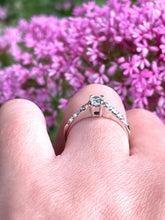Load image into Gallery viewer, Diamond Ring Set in 18ct White Gold