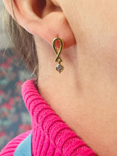 Load image into Gallery viewer, Diamond Earrings Set in 18ct Yellow Gold