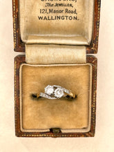 Load image into Gallery viewer, Crossover Diamond Ring in 18ct Yellow Gold